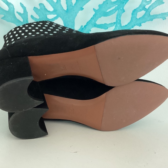 ALAIA Stud Embellishes Ankle Boots Black Suede Sz EU37.5 Run Small US6.5 $1430 - Picture 7 of 8